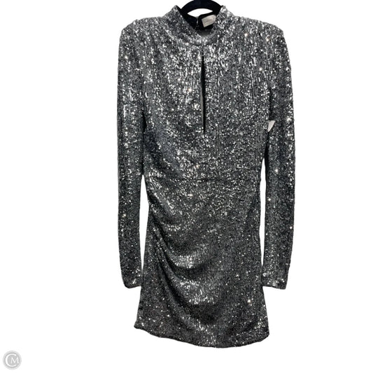 Dress Party Short By rebecca vallance In Silver, Size: 6