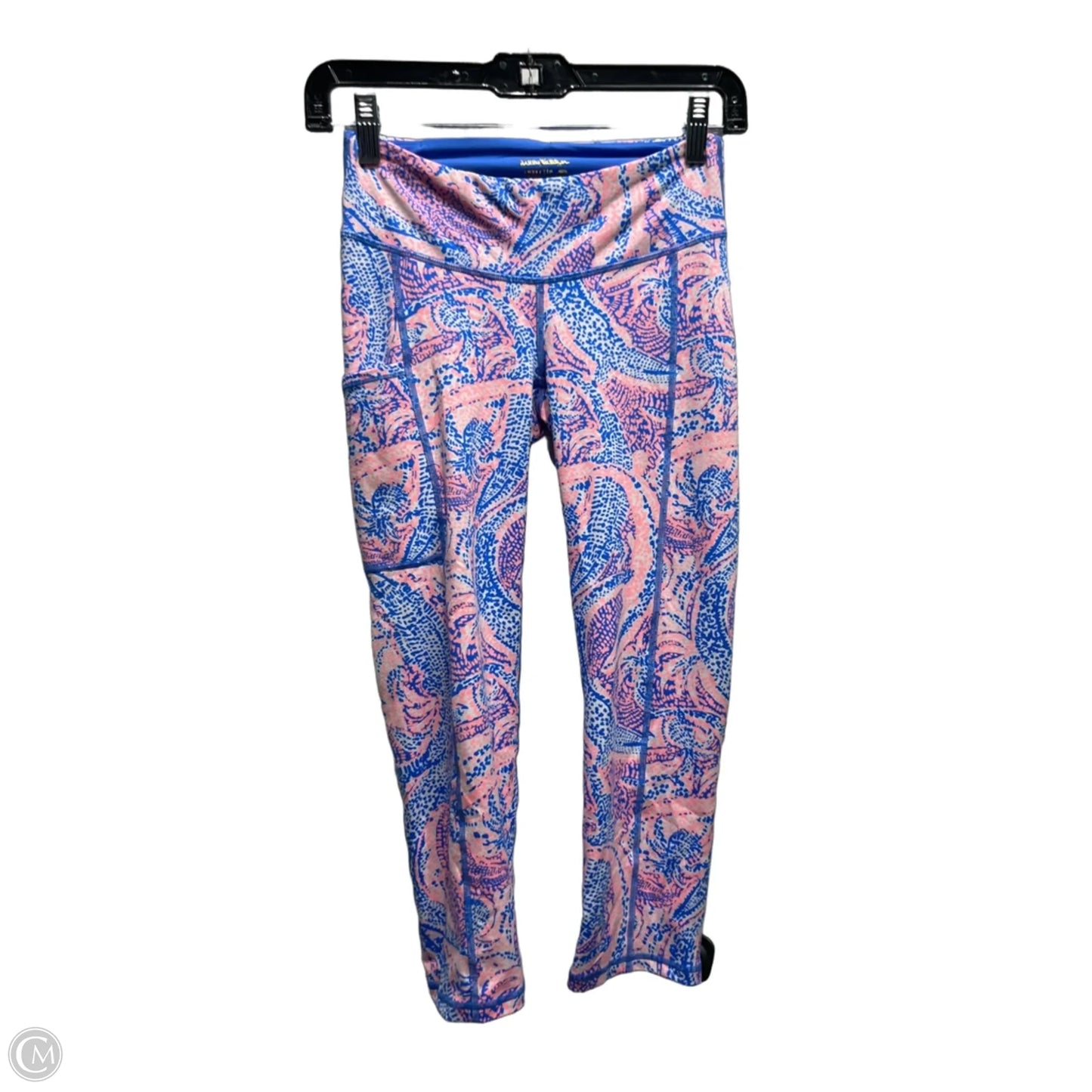 Pants Designer By Lilly Pulitzer In Blue & Pink, Size: Xs