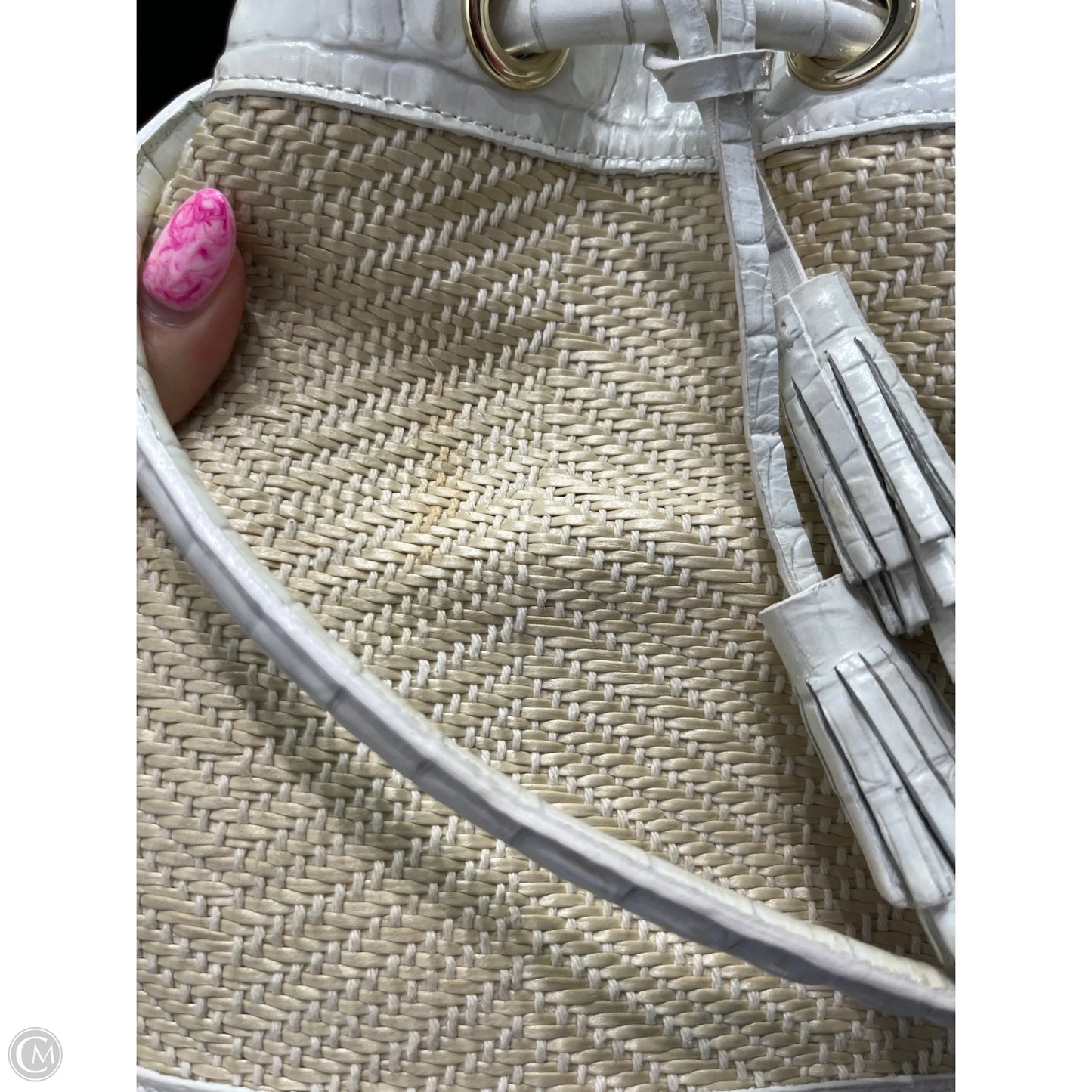 Handbag Designer By Brahmin, Size: Large