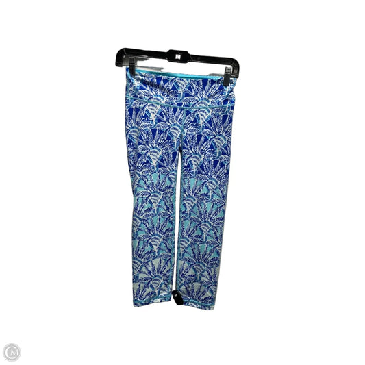Pants Designer By Lilly Pulitzer In Blue & White, Size: Xs