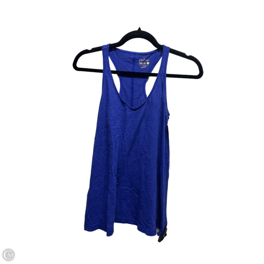 Tank Top Designer By Lilly Pulitzer In Blue, Size: Xxs