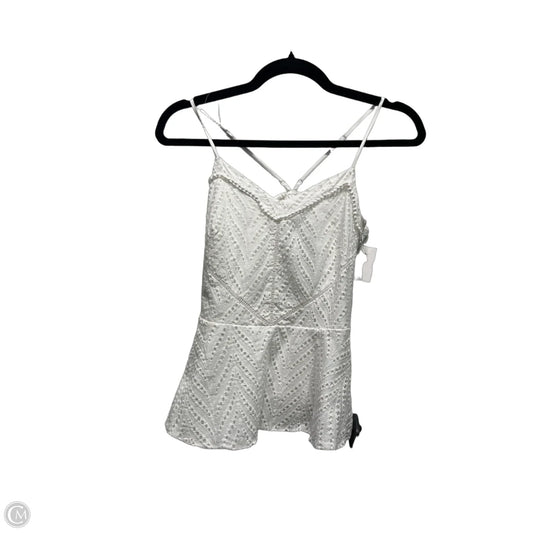 Top Sleeveless By White House Black Market In White, Size: 0