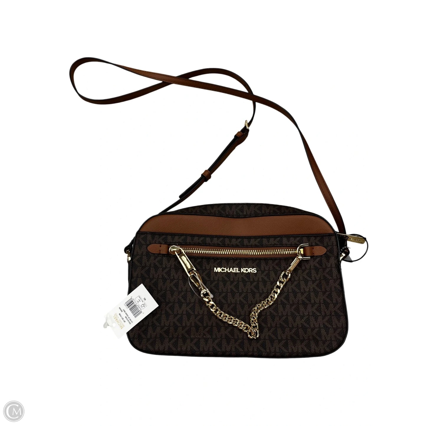 Crossbody Designer By Michael Kors, Size: Medium