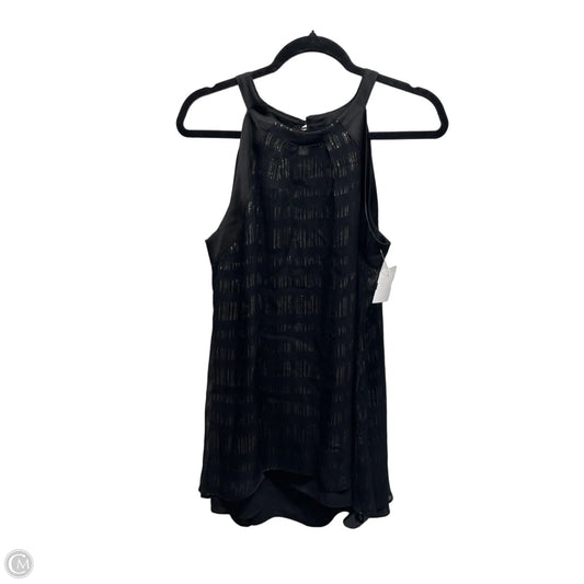 Top Sleeveless By White House Black Market In Black & Gold, Size: 12