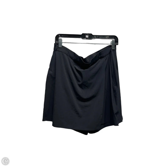 Athletic Skort By Athleta In Black, Size: 14