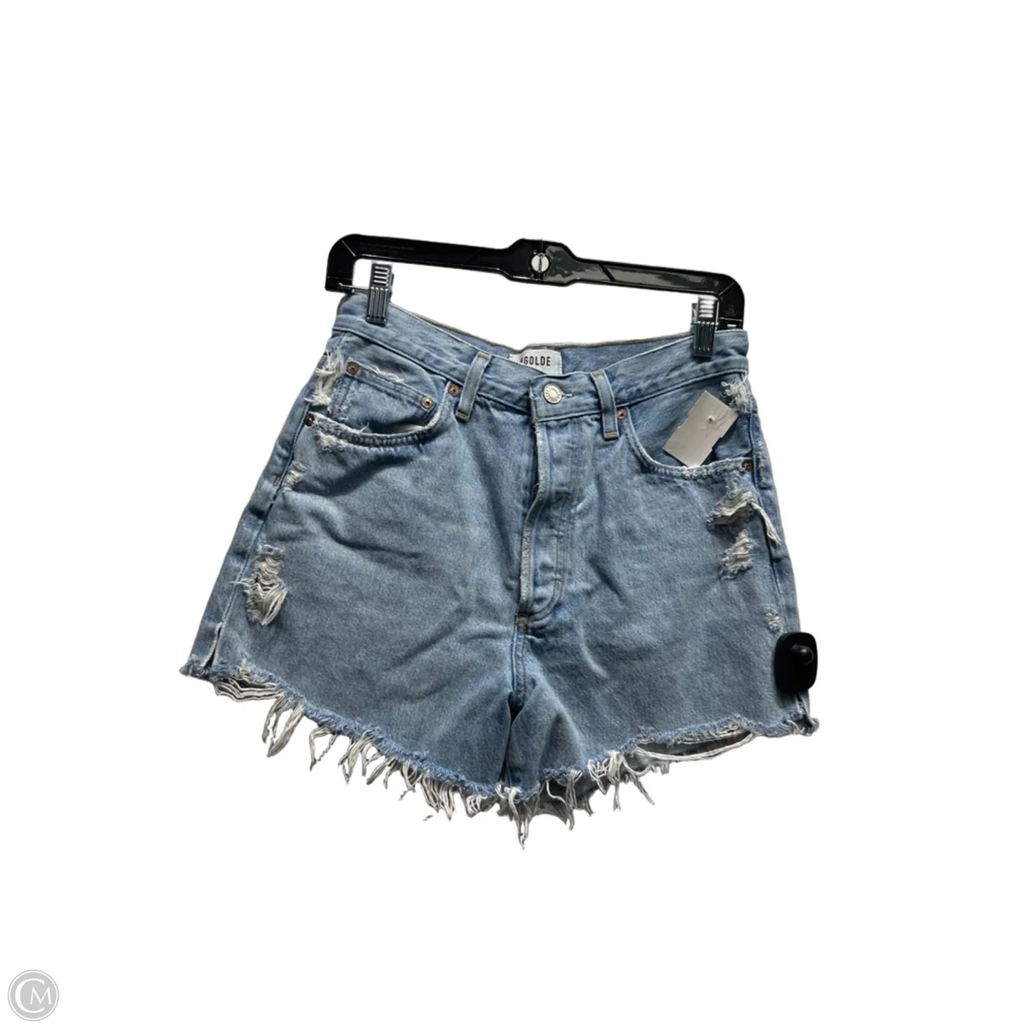 Shorts By Agolde In Blue Denim, Size: 4
