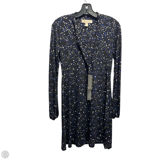 Dress Casual Short By Michael By Michael Kors In Black & Blue, Size: Xs