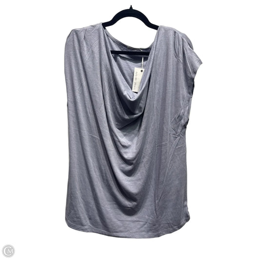 Top Short Sleeve By Barefoot Dreams In Blue, Size: 1x