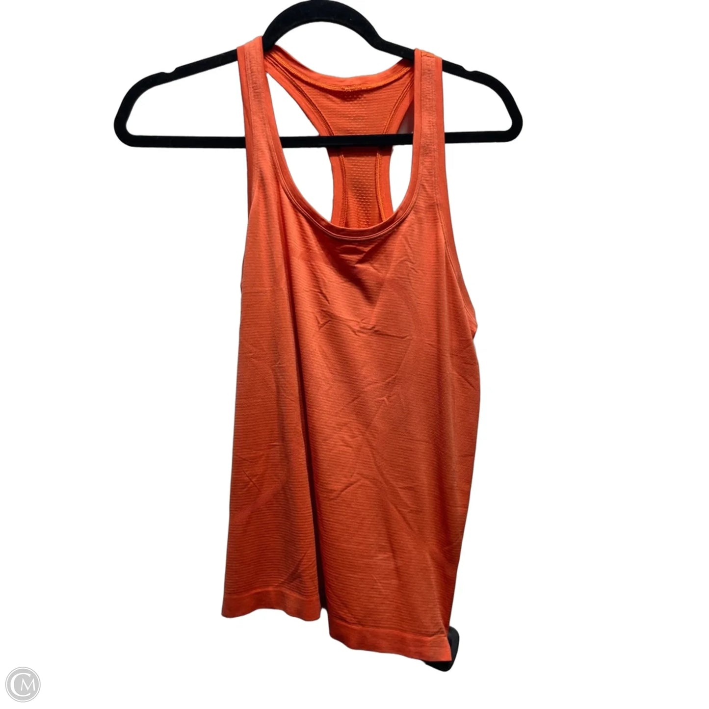 Athletic Tank Top By Lululemon In Orange, Size: M
