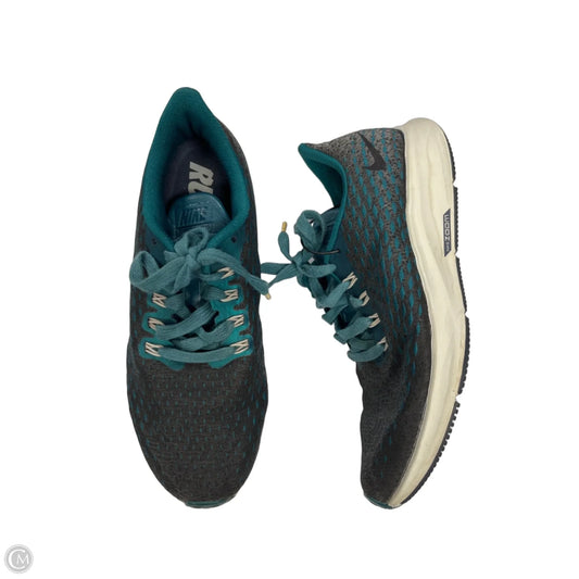 Shoes Athletic By Nike In Green, Size: 8.5