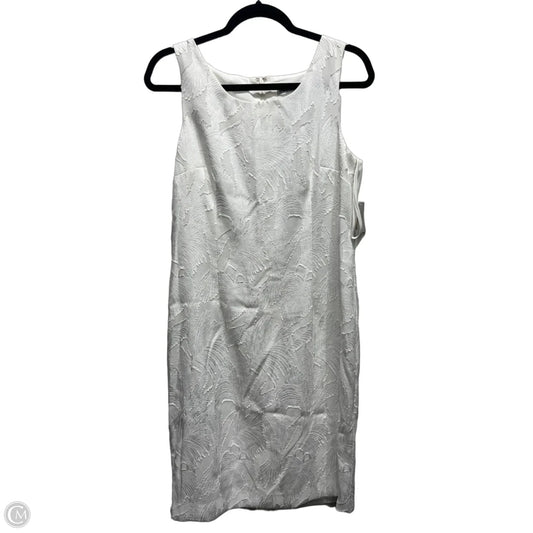 Dress Work By Kasper In White, Size: 8