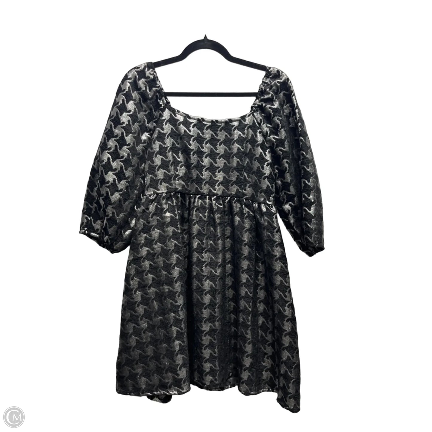 Dress Party Short By Moon River In Black & Silver, Size: S