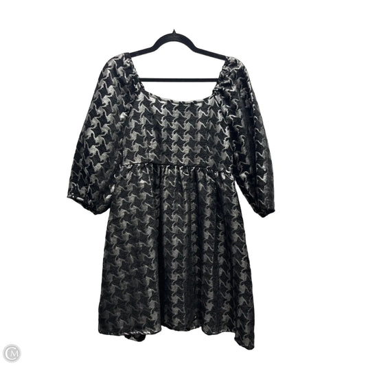 Dress Party Short By Moon River In Black & Silver, Size: S