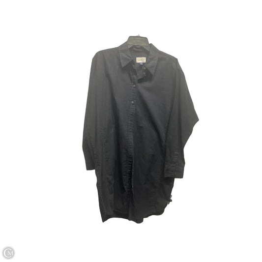 Dress Casual Midi By Universal Thread In Black, Size: M