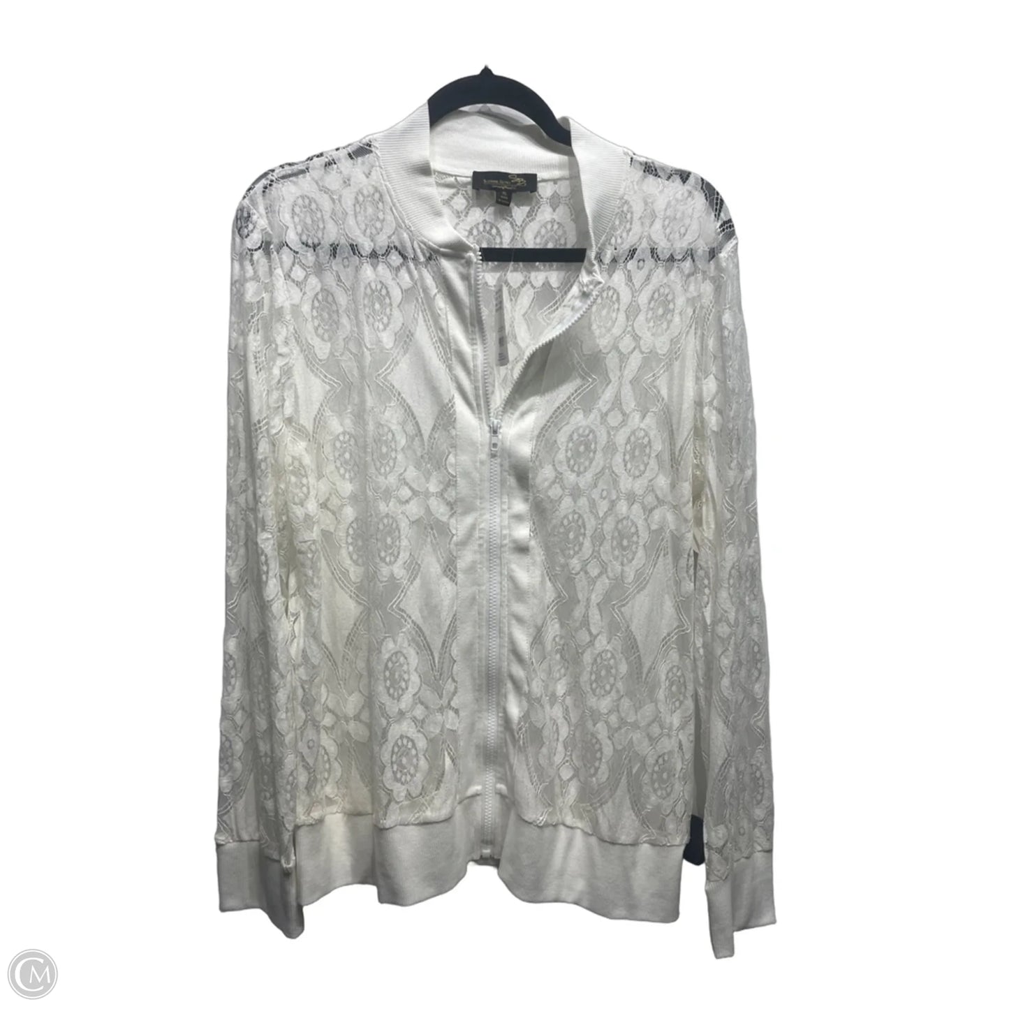 Jacket Other By Suzanne Betro In White, Size: Xl