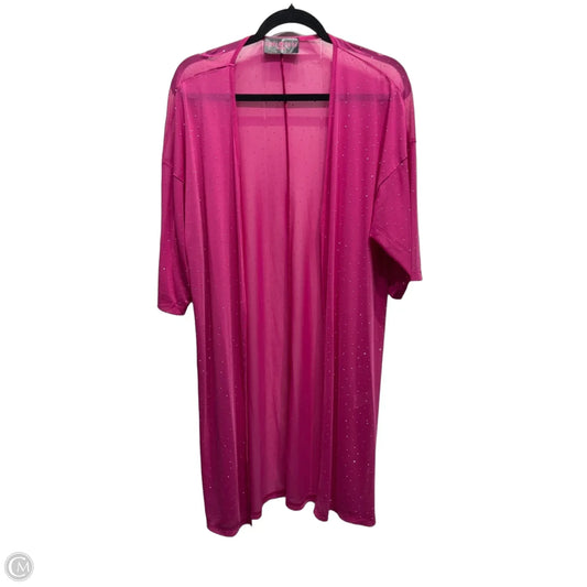 Cardigan By  REBEL RAVEN In Pink, Size: S