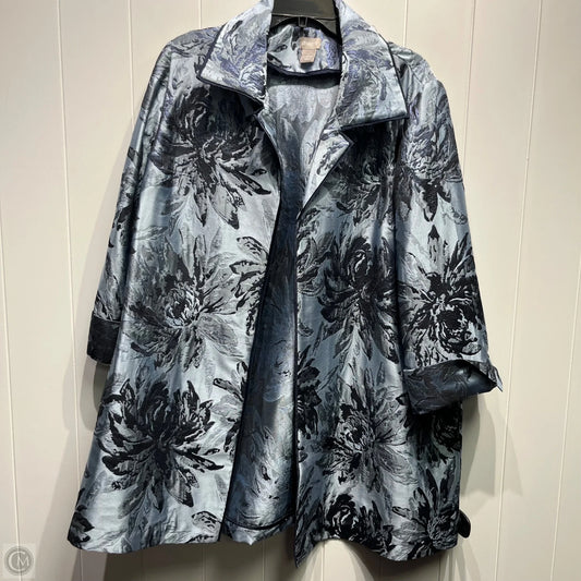 Blazer By Chicos In Blue, Size: 12