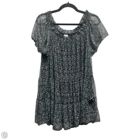 Top Short Sleeve By Max Studio In Green, Size: 2x