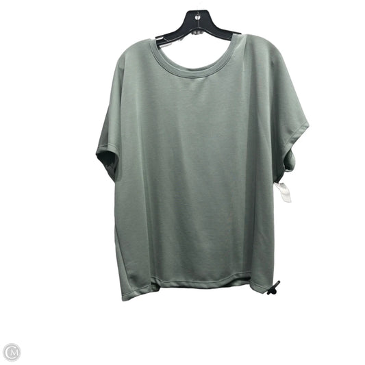 Top Short Sleeve By 32 Degrees In Green, Size: Xxl