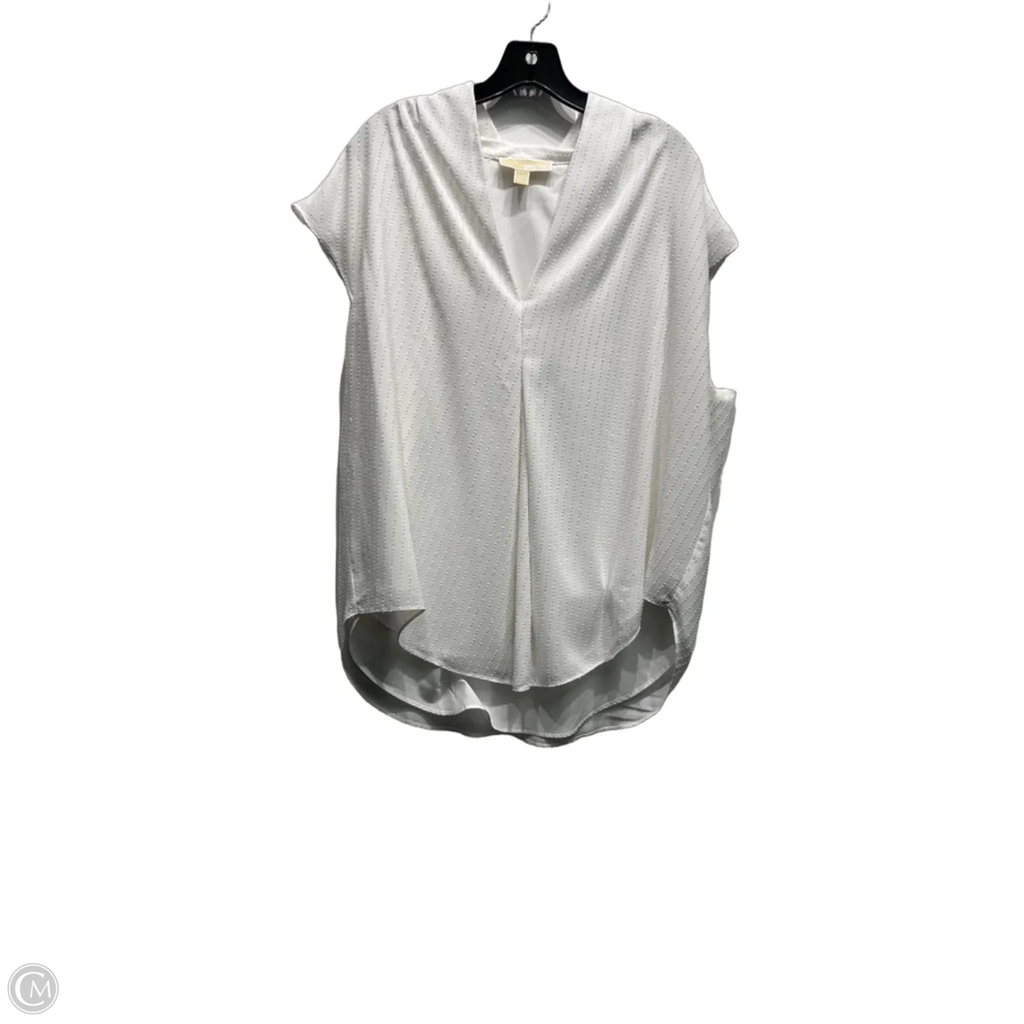 Top Sleeveless By Michael By Michael Kors In White, Size: 1x
