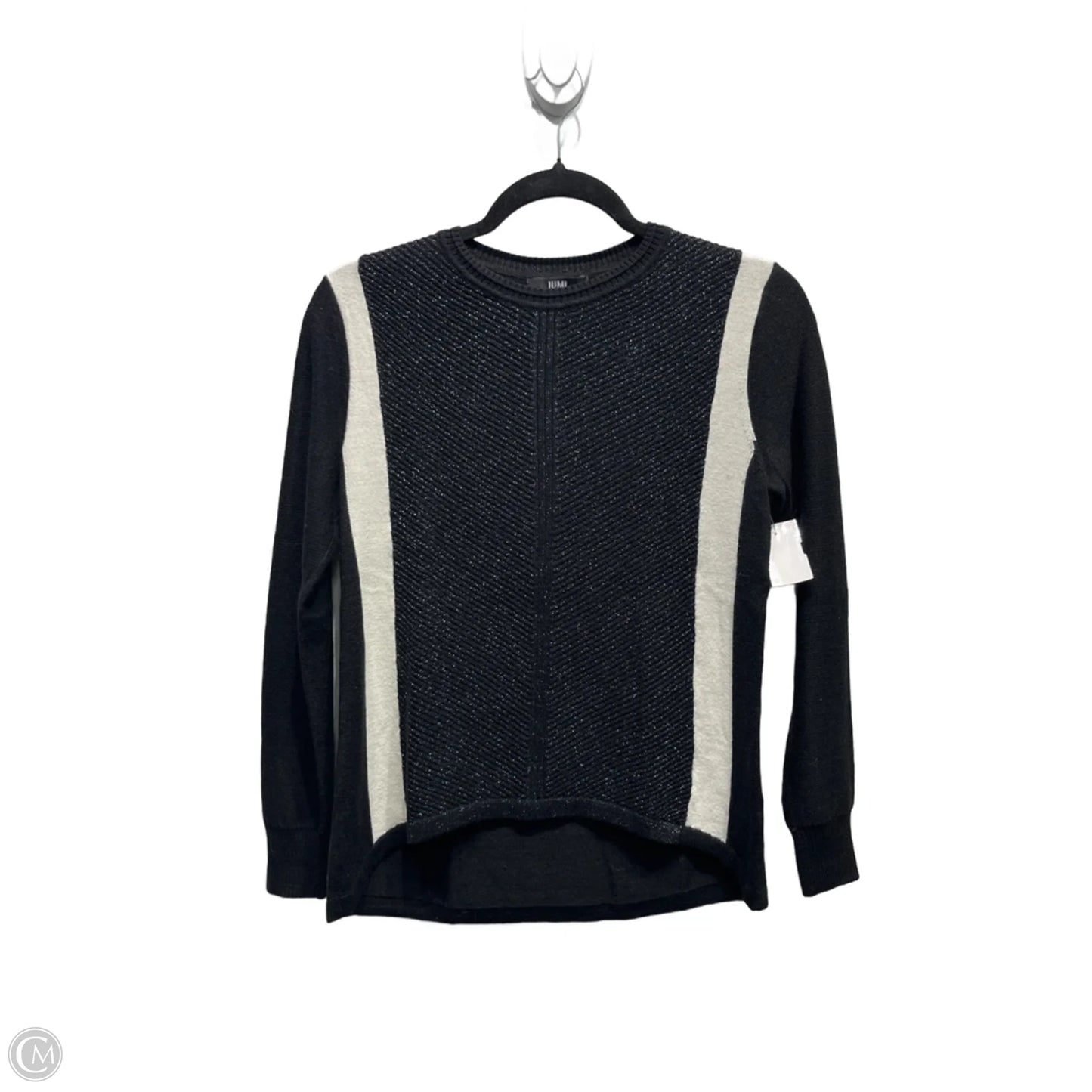 Sweater By IUMI In Black & White, Size: S
