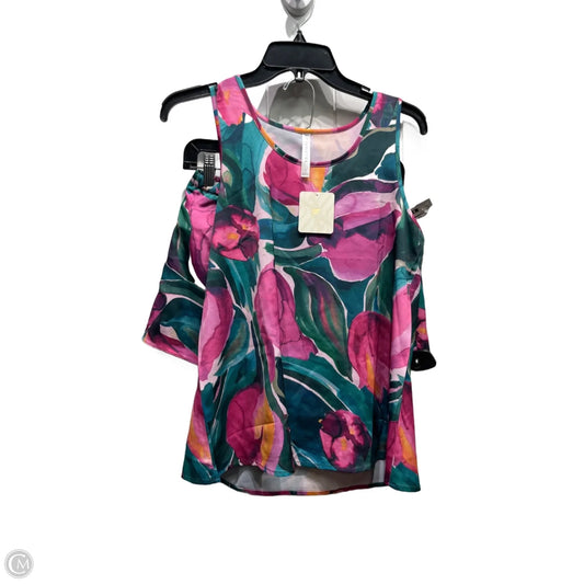 Shorts Set By Fabletics In Green & Purple, Size: S