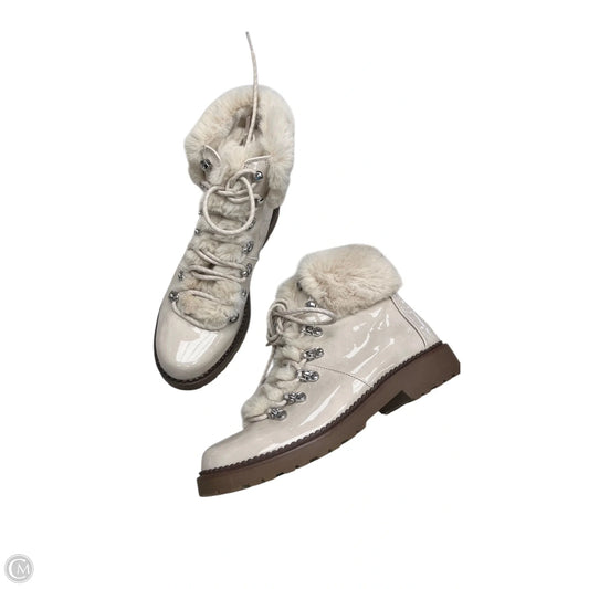 Boots Ankle Flats By Esprit In Tan, Size: 9