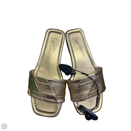 Sandals Flats By Seychelles In Gold, Size: 6