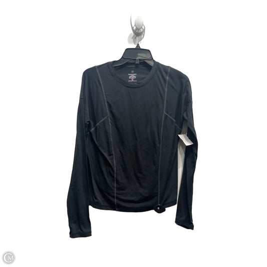 Athletic Top Long Sleeve Crewneck By Sweaty Betty In Black, Size: S