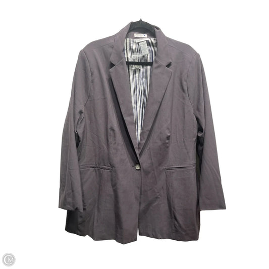 Blazer By Catherines In Grey, Size: 22