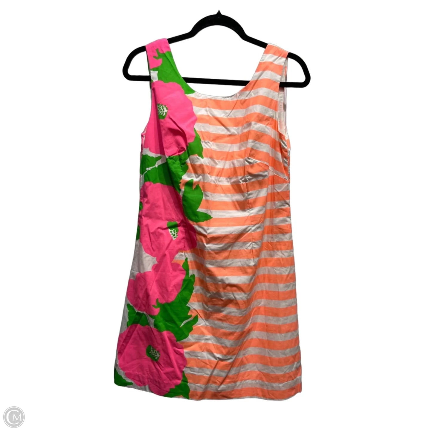 Dress Designer By Lilly Pulitzer In Orange & Pink, Size: 6