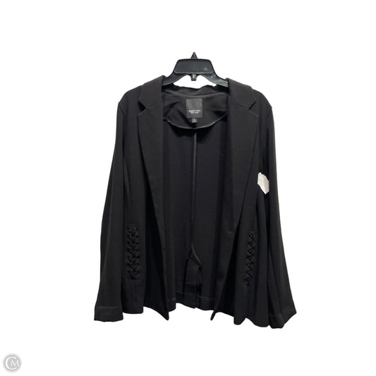 Blazer By Simply Vera In Black, Size: Xl