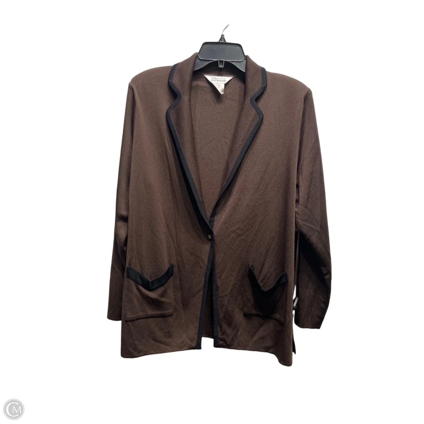 Blazer By Misook In Brown, Size: Xl