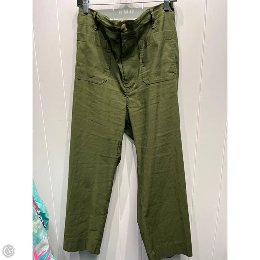 Pants Wide Leg By Maeve In Green, Size: 14