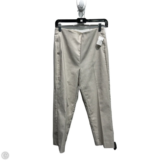 Pants Leggings By Chicos In Brown & White, Size: 6