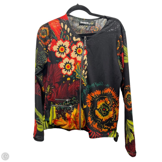 Jacket Other By Desigual In Black & Red, Size: M