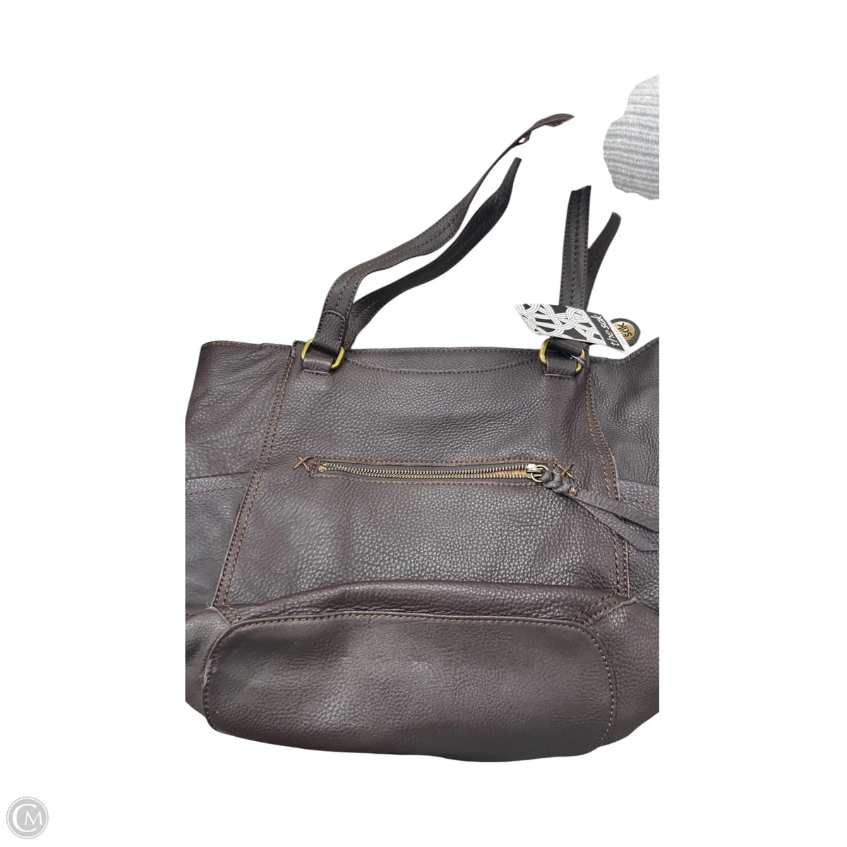 Handbag Leather By The Sak, Size: Medium