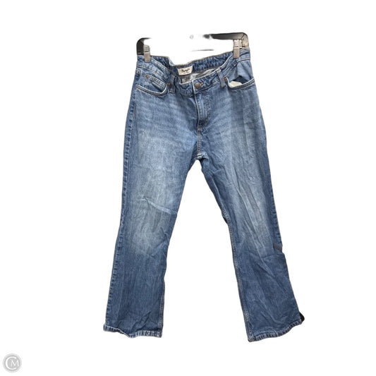 Jeans Boot Cut By Wrangler In Blue Denim, Size: 12