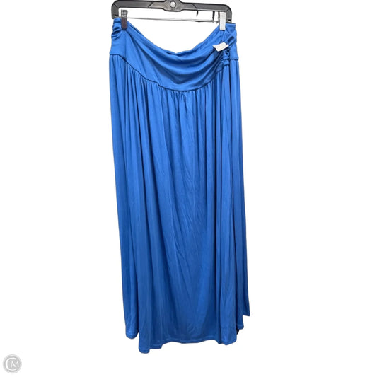 Skirt Maxi By Halara In Blue, Size: Xl