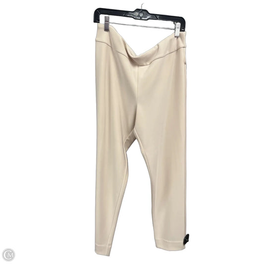 Pants Other By KRAZY LARRY In Cream, Size: 14