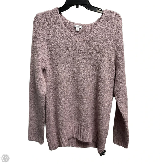 Sweater By Croft And Barrow In Purple, Size: Xl