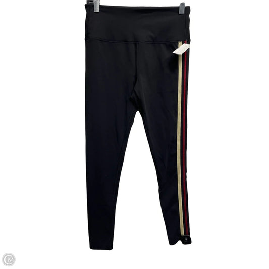 Athletic Leggings By Free People In Black & Red, Size: S