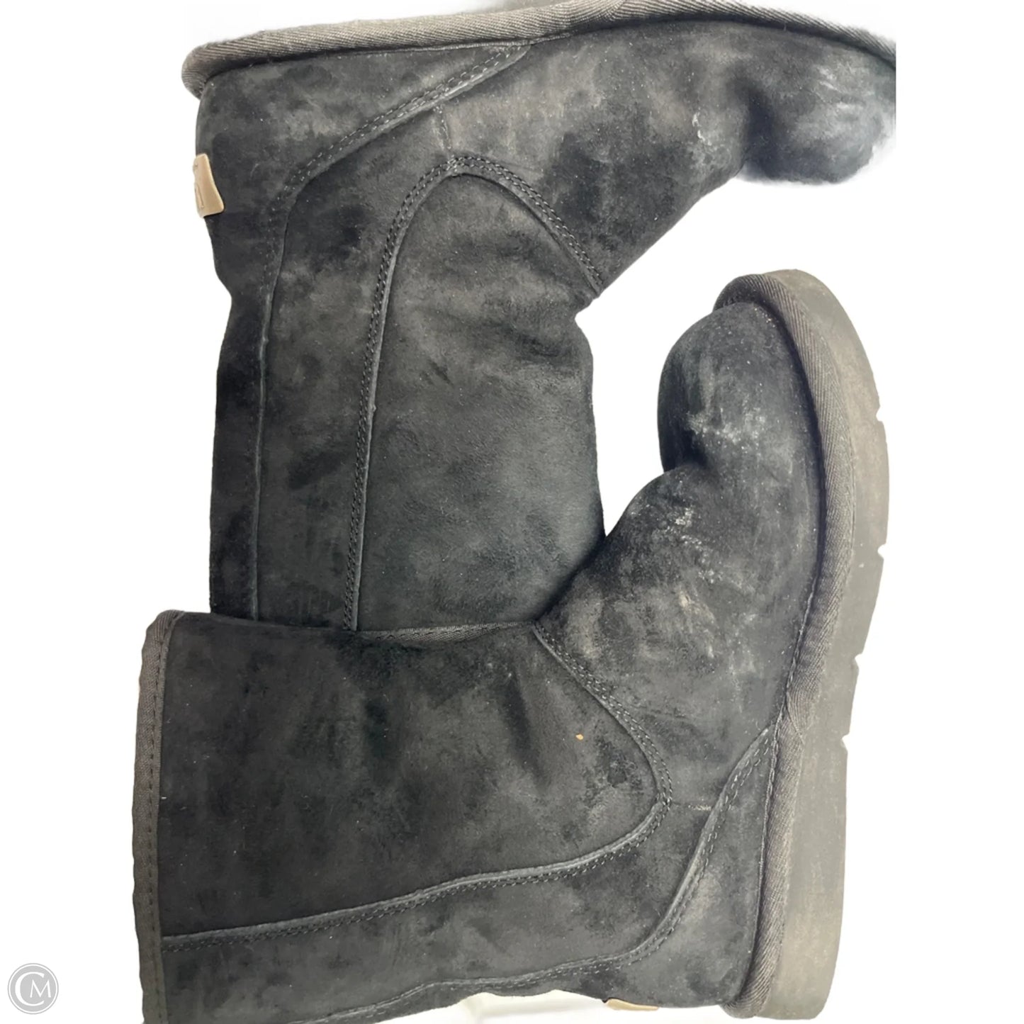 Boots Designer By Ugg In Black, Size: 6