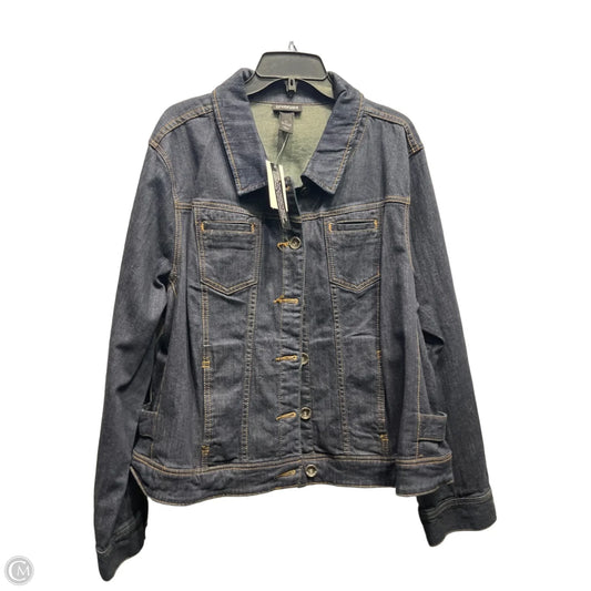 Jacket Denim By Lane Bryant In Blue Denim, Size: 24