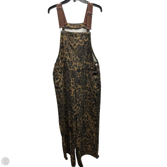 Jumpsuit By Cider In Black & Brown, Size: 1x