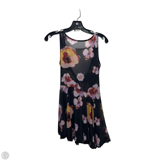 Top Sleeveless By Free People In Black & Purple, Size: S