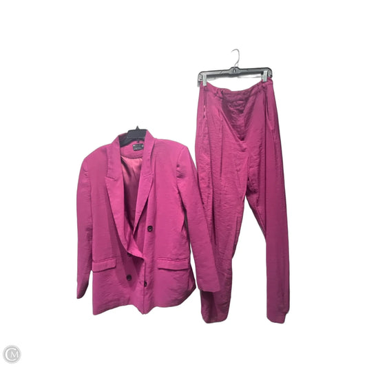 Pants Set 2pc By Asos In Purple, Size: 12