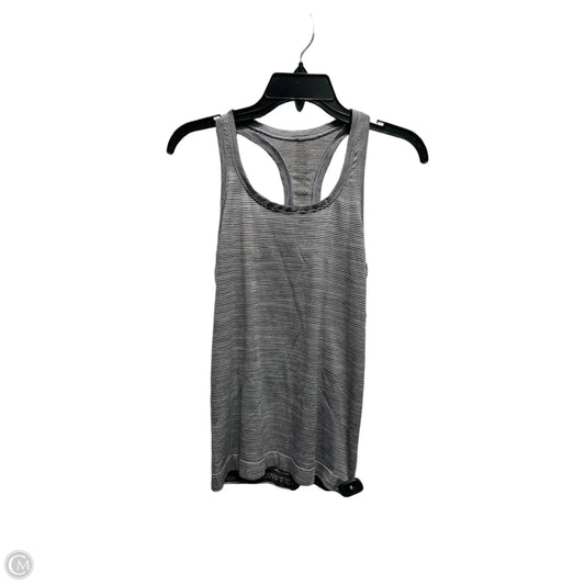 Athletic Tank Top By Lululemon In Black & White, Size: 6