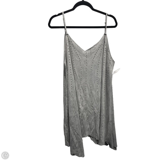 Dress Casual Short By Vocal In Grey, Size: 2x
