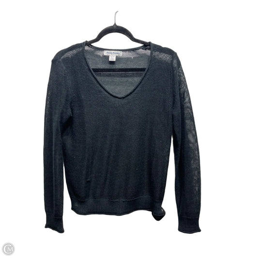 Top Long Sleeve By Tommy Bahama In Black, Size: Xs